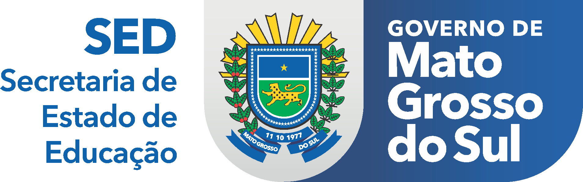 Logo Secretaria de Educação - SED/MS